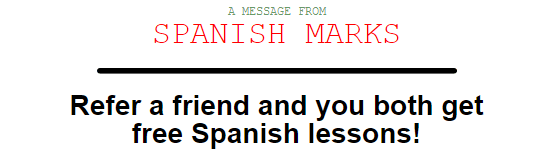 Free Spanish lessons